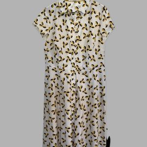 Boden floral summer spring dress 12 long